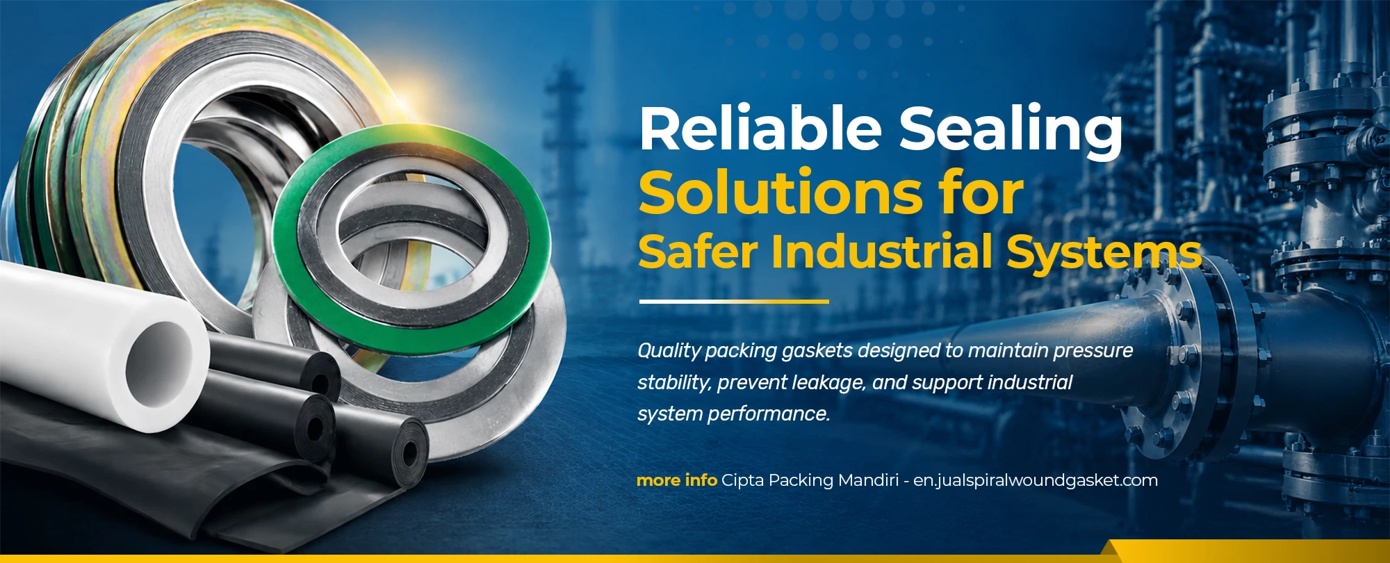 Reliable Sealing Solutions for safer industrial systems