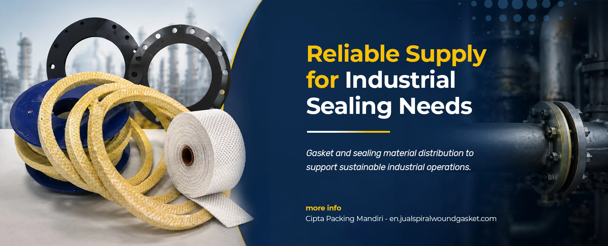 Reliable Supply for industrial sealing needs