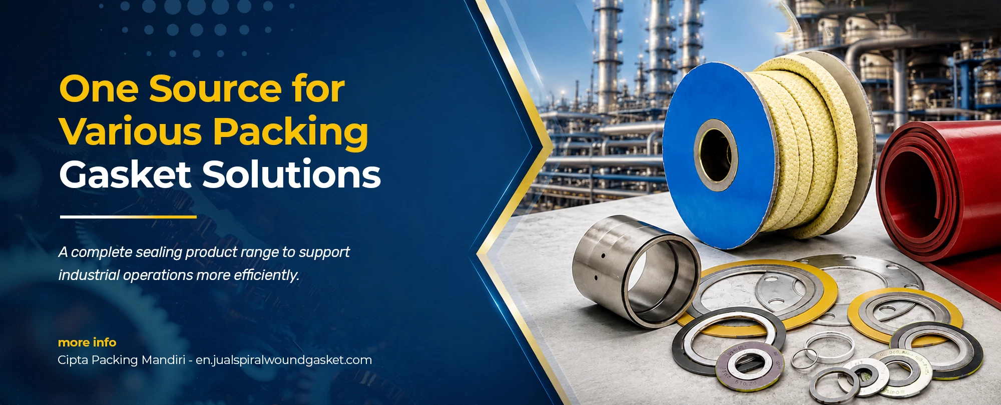 One Source For Various Packing Gasket Solutions